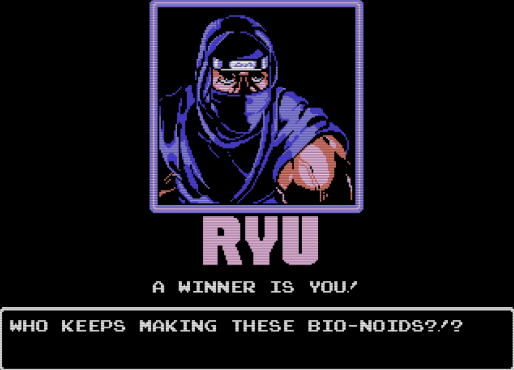 Ryu Hayabusa win quote