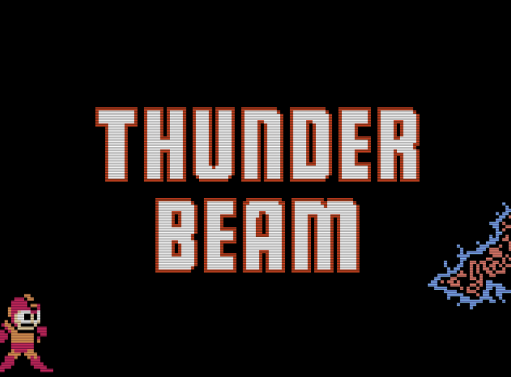 Thonolon gets electrocuted by Mega Man's Thunder Beam
