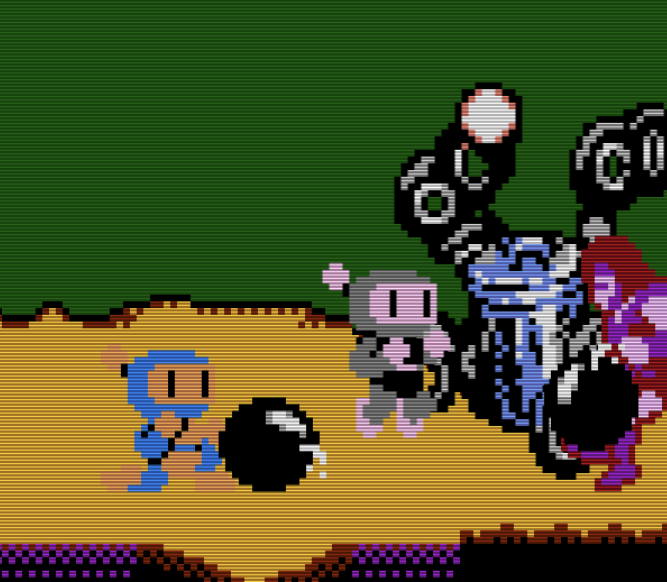 Black Bomber and Bomberman