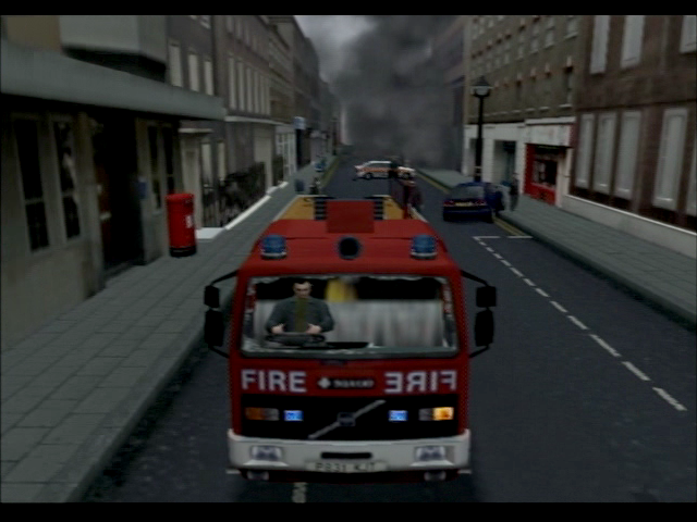The Getaway firetruck screenshot